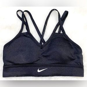 NIKE Black Dri-Fit Sports Bra - XS